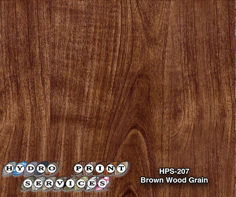 HPS-207 Brown Wood Grain